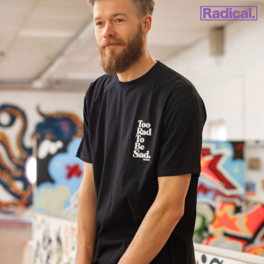 Radical. Charlie TRTBS Unisex T-shirt, Black