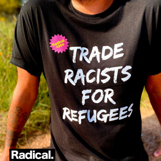 Radical. Statement 2 Unisex T-shirt, Black