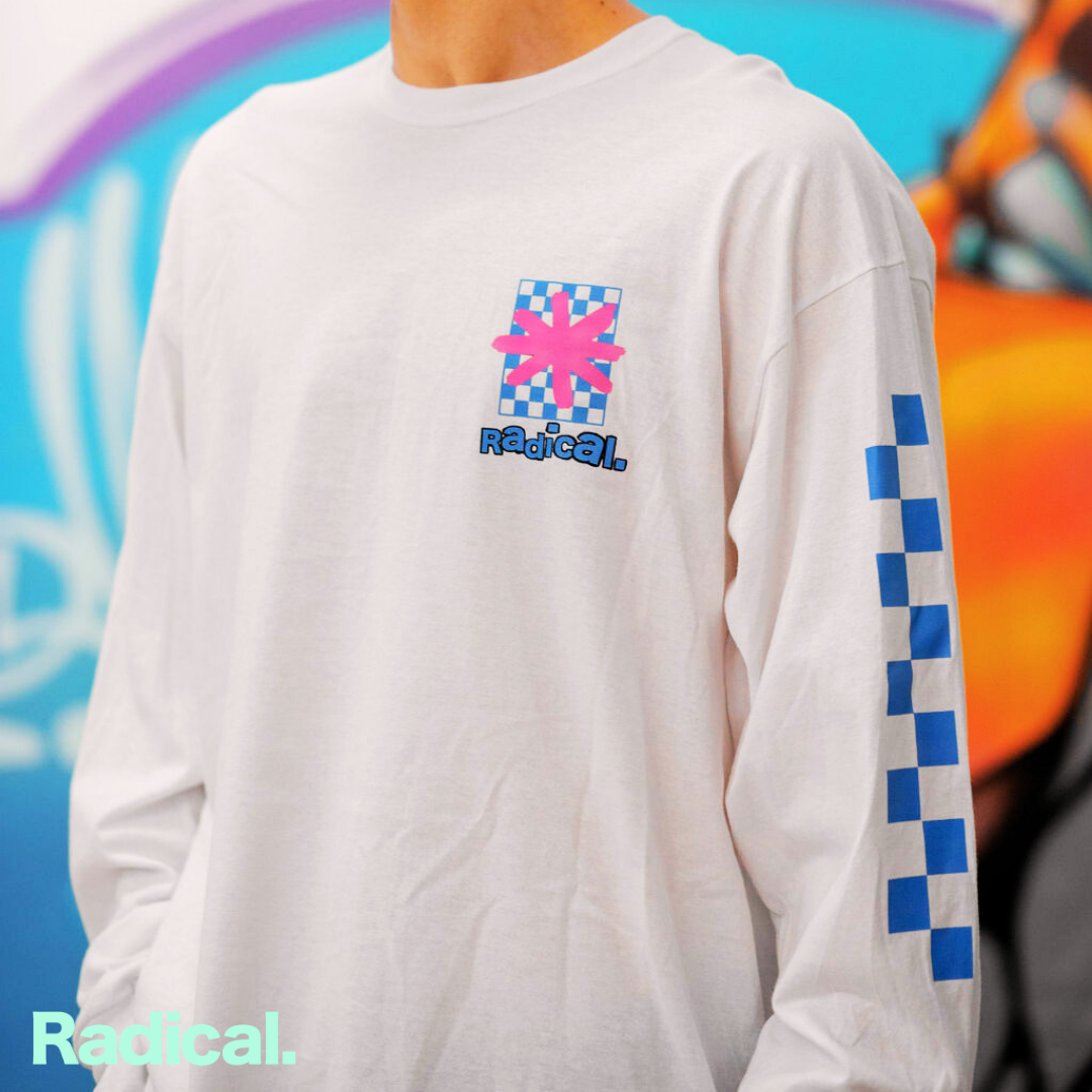 Radical. So Rad unisex Long Sleeve T-shirt, White