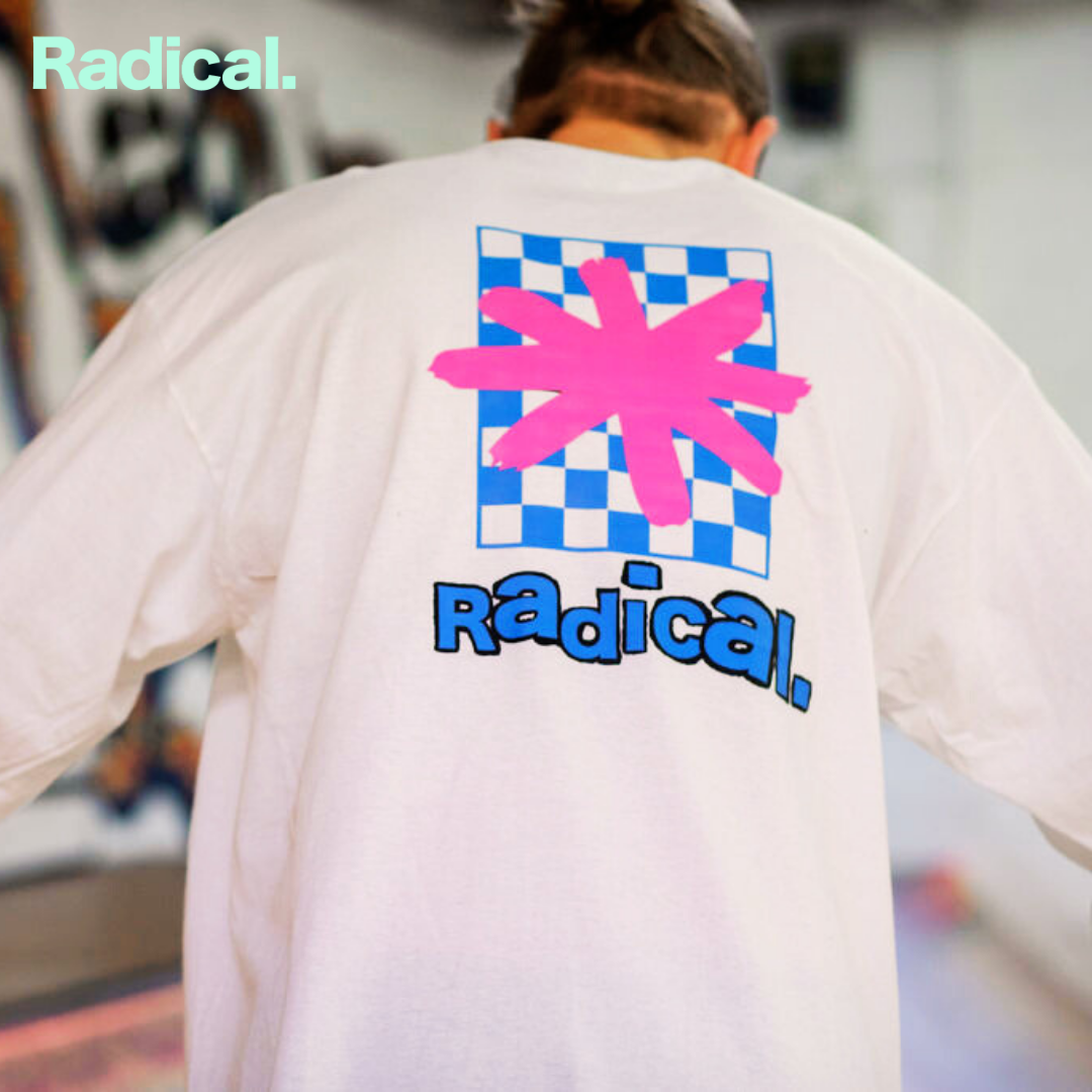 Radical. So Rad unisex Long Sleeve T-shirt, White