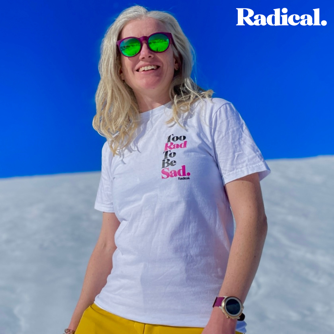 Radical. Charlie TRTBS Unisex T-shirt, White