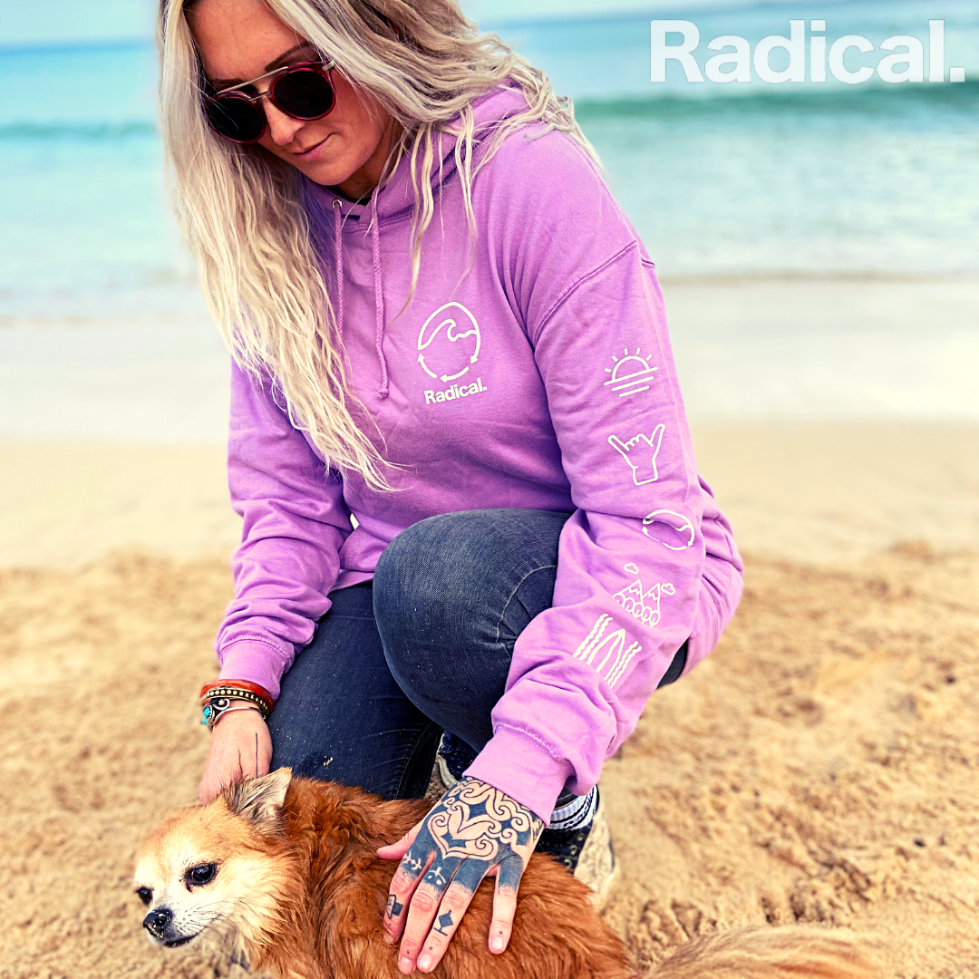 Radical. 4th Phase Unisex Hoodie, Purple