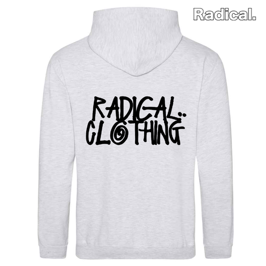 Radical. Street Logo Hoodie, Kids, Crisp Grey