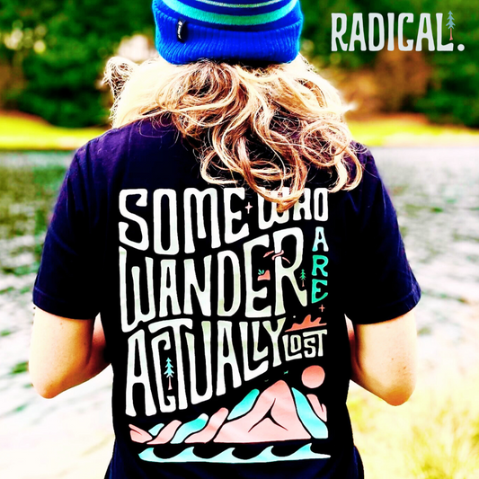 Radical. Another Adventure T-shirt, Unisex, Black