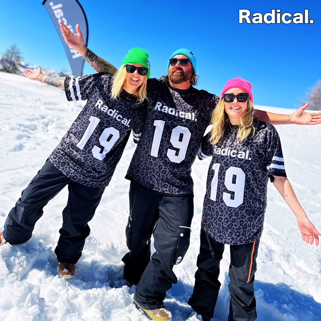 LIMITED EDITION Radical. 19 Summer Jersey, Unisex, Dark Leopard print