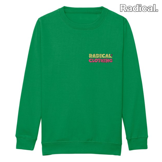 Radical. Icons Sweatshirt, Kids, Green