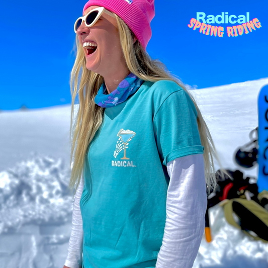 Radical. Tropical Island T-shirt, Unisex, Green