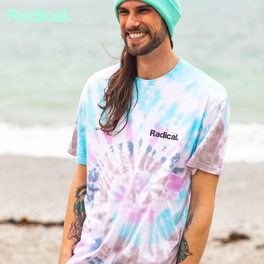 Radical. Colour Spill T-shirt, Unisex, Tie-Dye