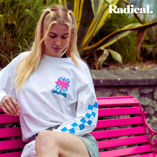 Radical. So Rad unisex Long Sleeve T-shirt, White