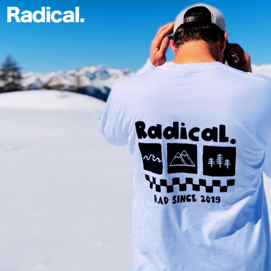 Radical. Rad Since 19 unisex Long Sleeve T-shirt, White
