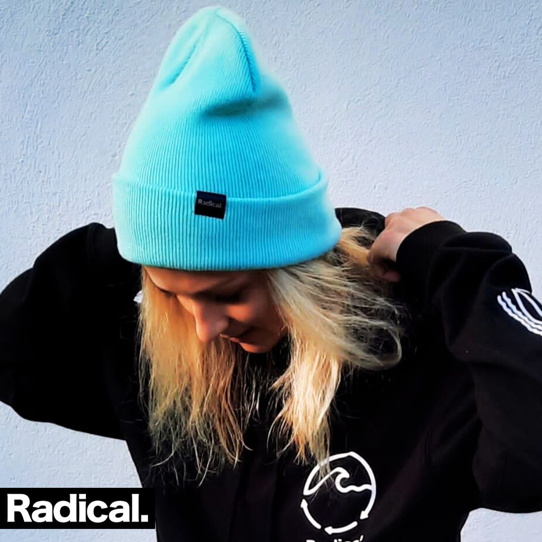 Radical. Beanie, Unisex, Rad Blue