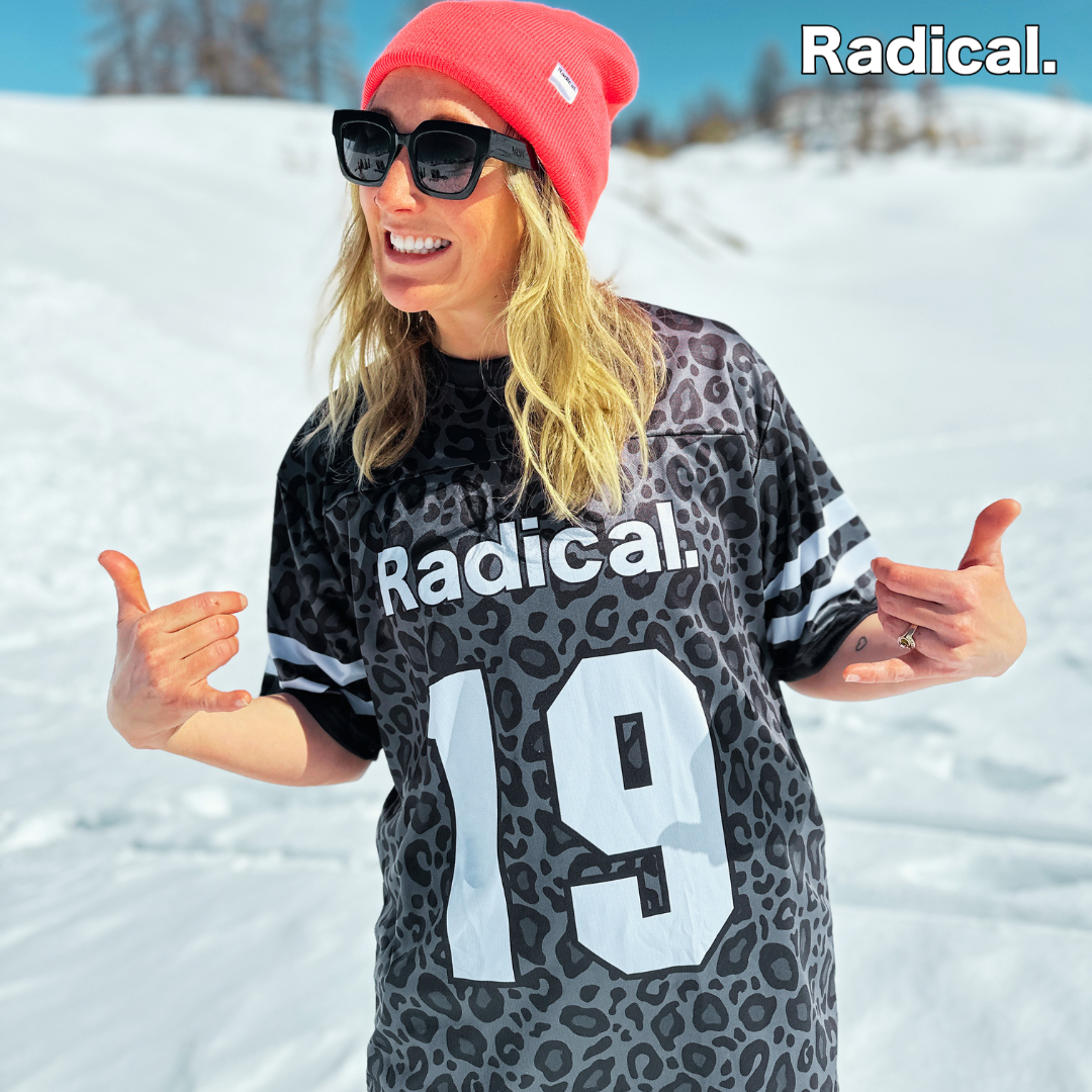 LIMITED EDITION Radical. 19 Summer Jersey, Unisex, Dark Leopard print