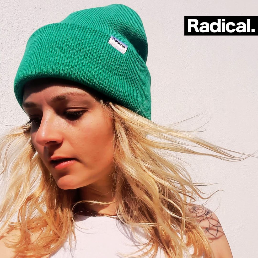 Radical. Beanie, Unisex, Rad Green