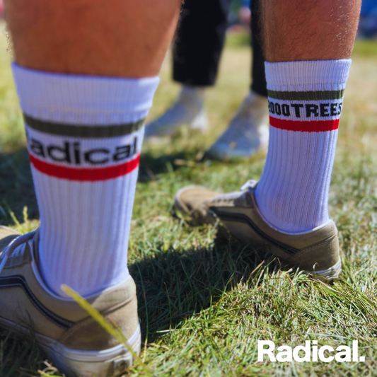 Radical. x 2000 TREES socks