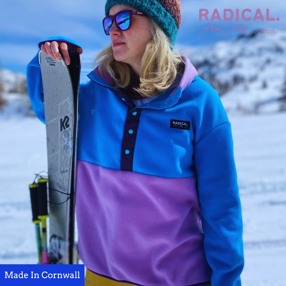 Radical. Fleece Unisex, Blue/Violet